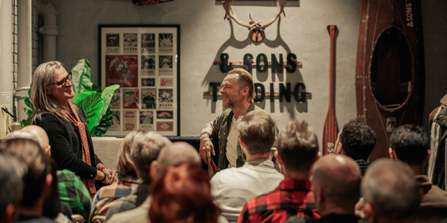 An Evening With Simon Pegg At Our Soho Pop Up Shop