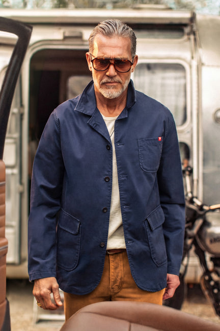 &SONS Hemingway Suit Jacket Midnight Blue