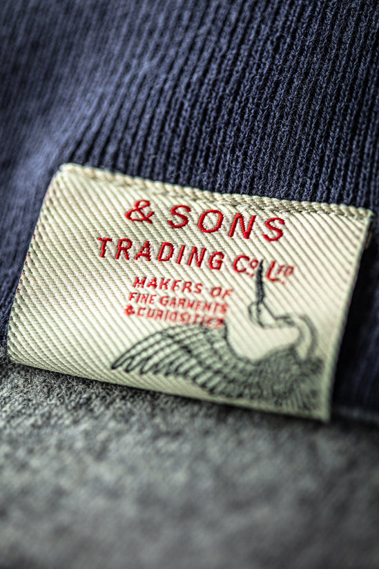 Decade Reversible Sweatshirt Grey-Navy