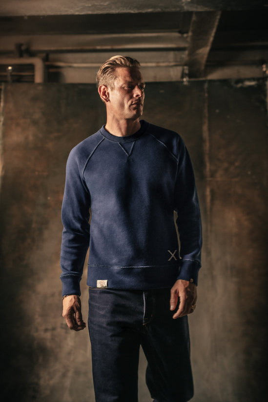 Decade Reversible Sweatshirt Grey-Navy
