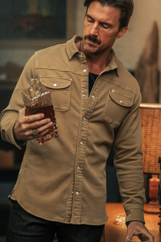 Sunday Shirt Dark Tan