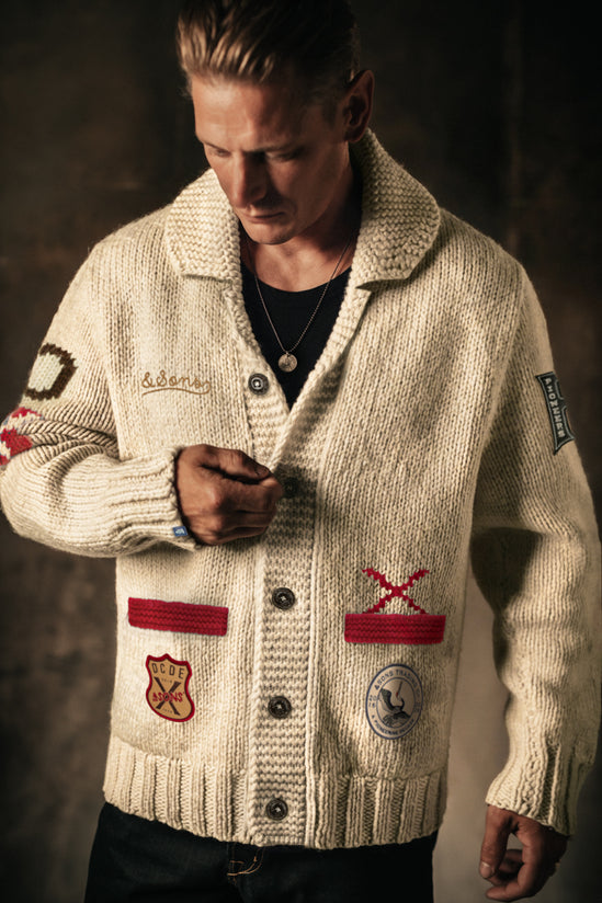 Decade Cardigan Off White