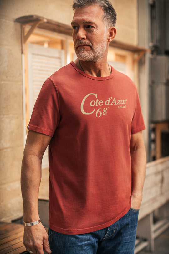 Cote d'Azur T-Shirt Red