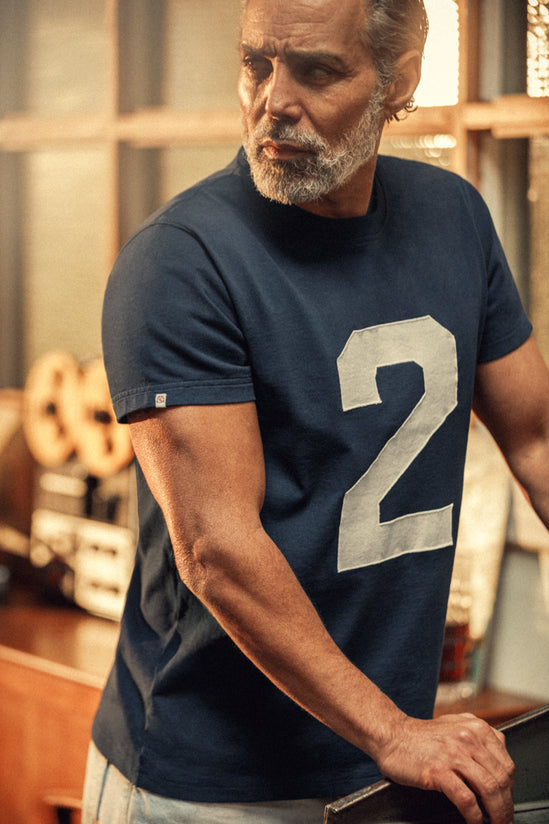 McQueen 2 Navy T-Shirt