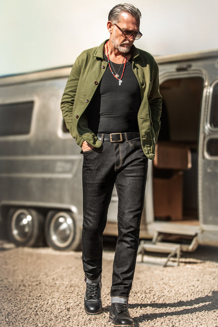 Brandon Denim Jean Charcoal