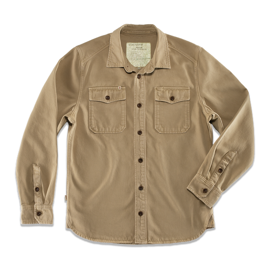 Livingstone Twill Shirt Khaki