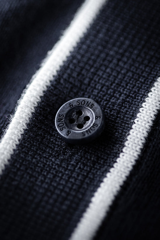 &SONS Dean Polo Navy