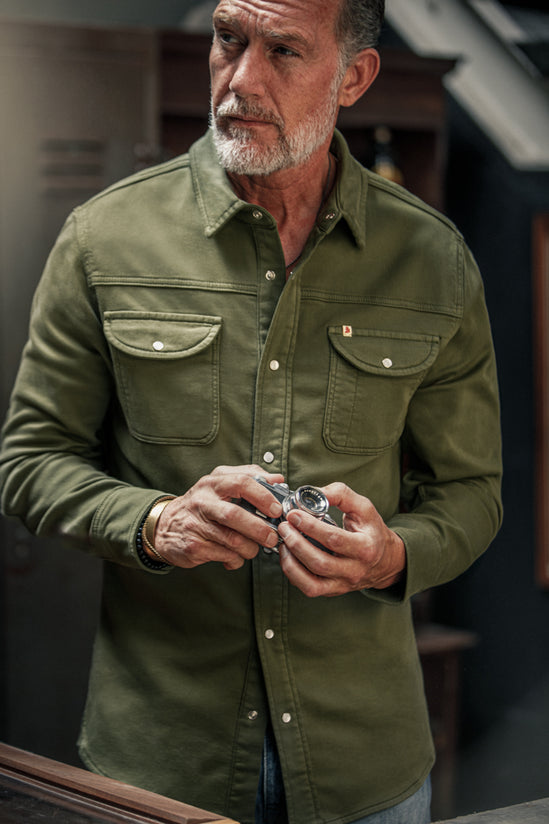 Sunday Shirt Army Green