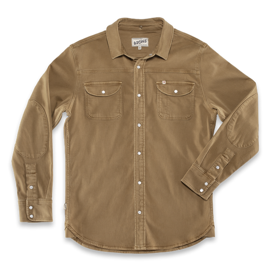 Sunday Shirt Dark Tan