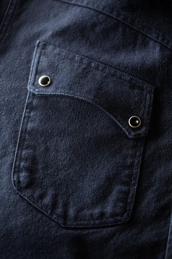 The Spur Western Shirt Navy