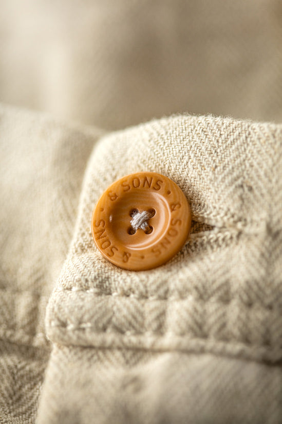 Como Textured Shorts Natural