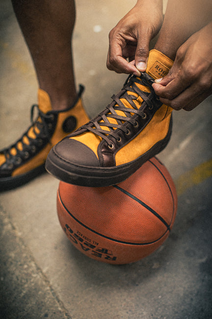 ROGUE by &SONS Baseline Hi Top Tan