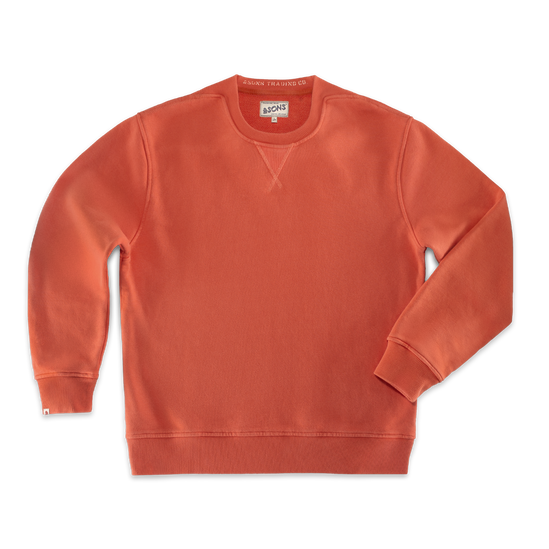 Rosso Back Yoke Sweatshirt Red
