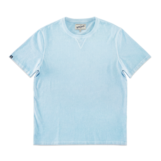 Element Natural Dye T-Shirt Ice Blue