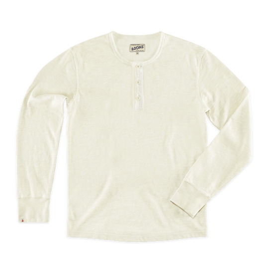 Nimbus Raw Collar Henley Raw