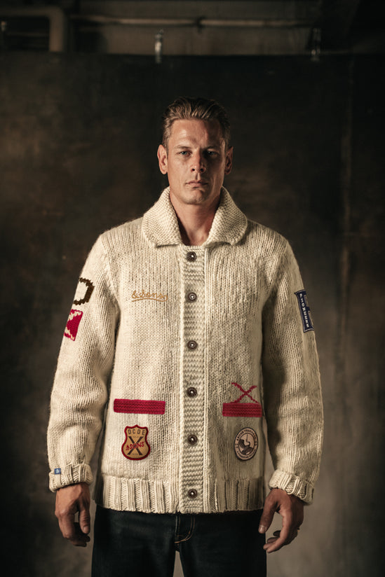 Decade Cardigan Off White