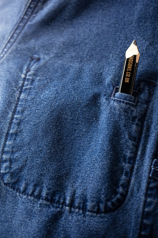 Artisan Workwear Chore Jacket Indigo Blue