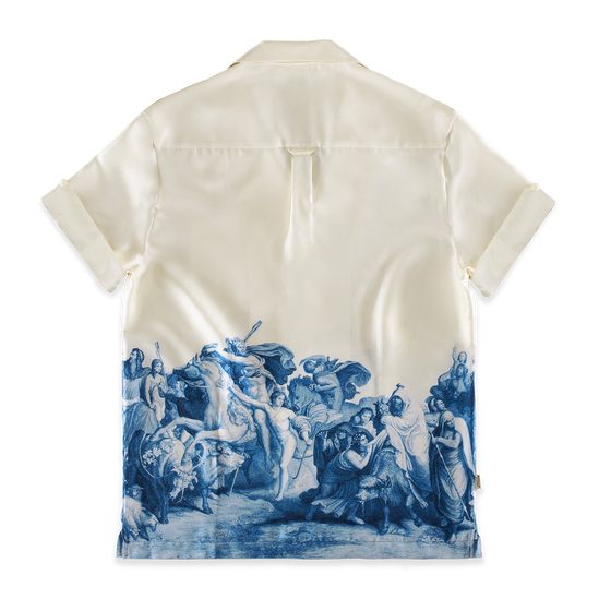 ROGUE by &SONS Babel Silk Shirt Off White