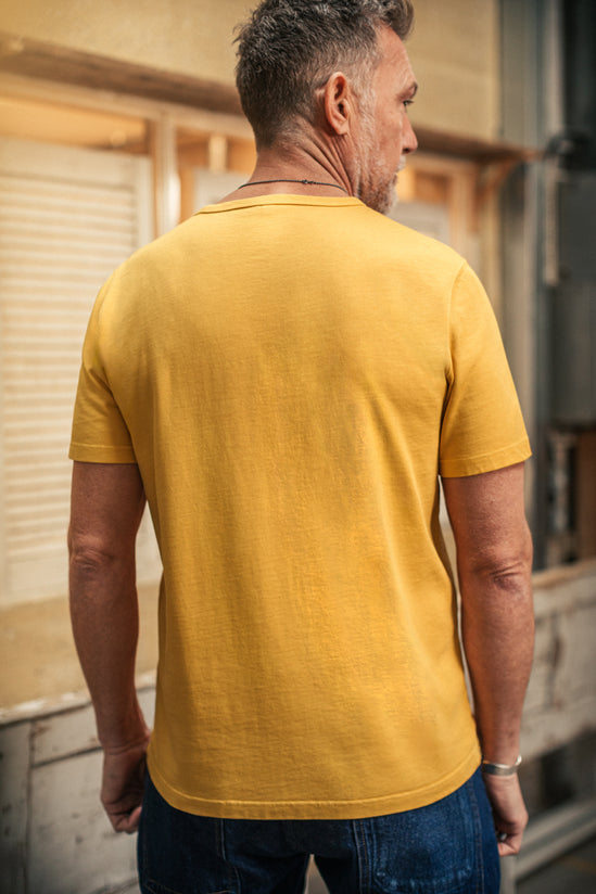 Boxer Pocket T-Shirt Yellow