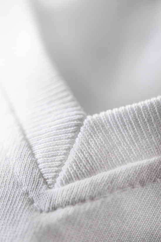 McQueen Frank V-Neck T-Shirt White