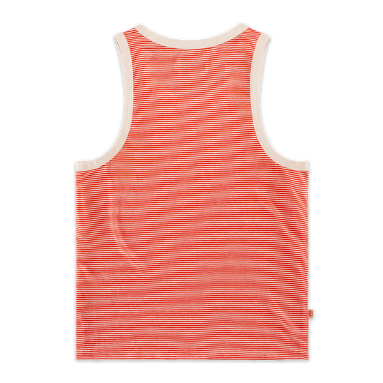 McQueen Vin Stripe Vest Red/White