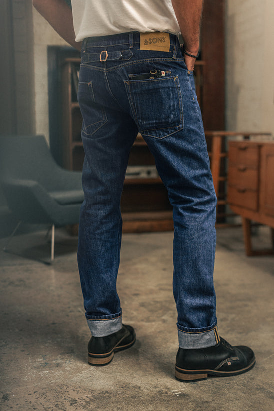 Colton Tapered Fit Jean Dark Wash