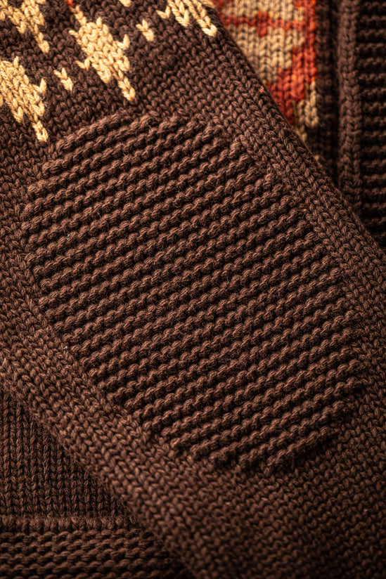 Larsen Cardigan Brown
