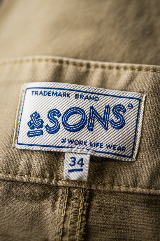 Verona Drill Pant Khaki