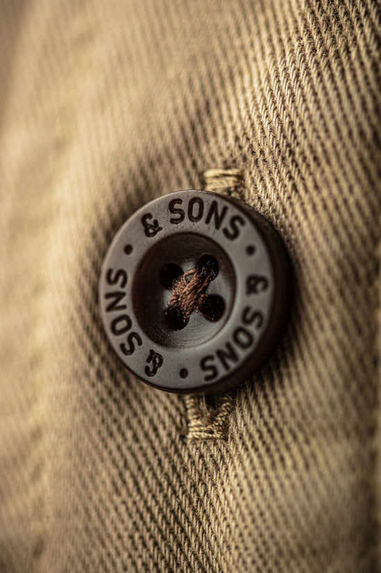 Livingstone Twill Shirt Khaki
