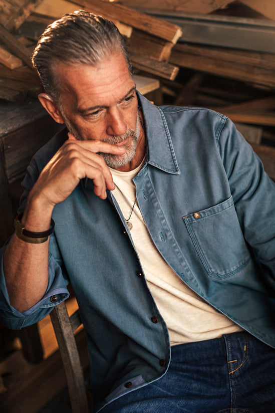 Levant Work Wear Shirt Blue