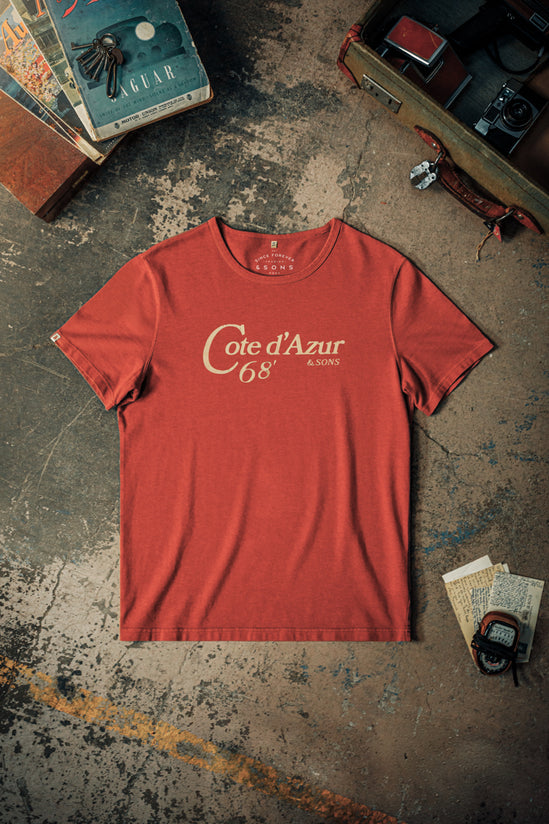 Cote d'Azur T-Shirt Red