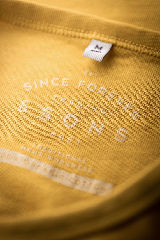 Boxer Pocket T-Shirt Yellow