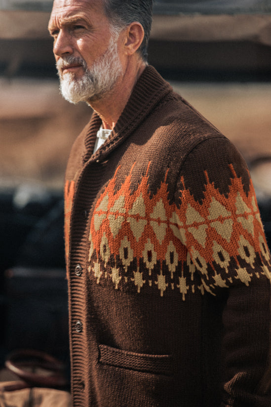 Larsen Cardigan Brown