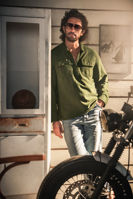 McQueen Capa Shirt Green