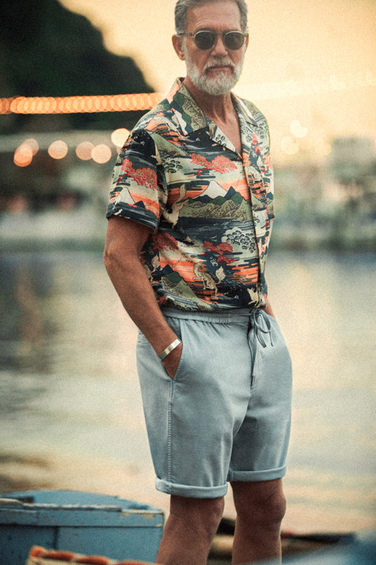 Orta Bermuda Shorts Sky Blue