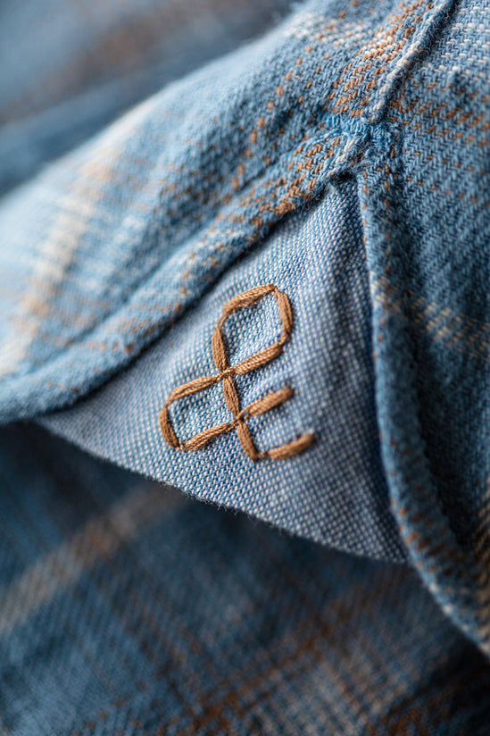 McQueen Stockman Shirt Blue Check