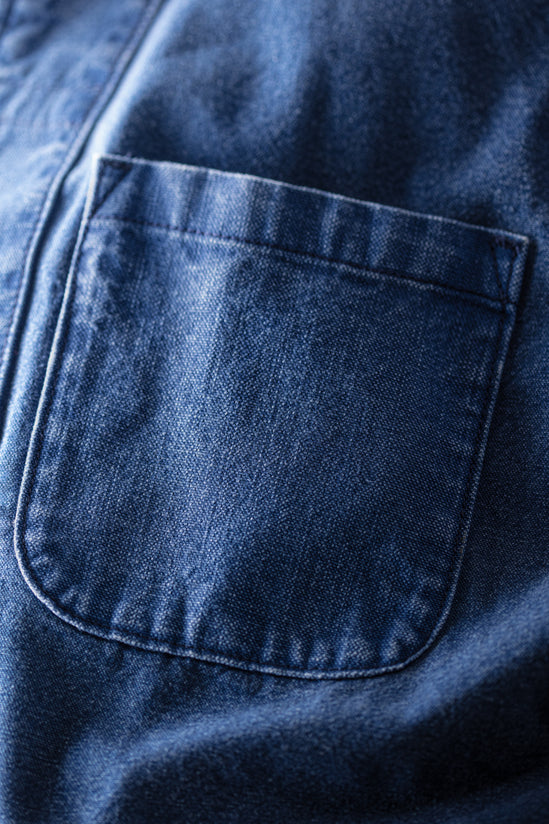 Artisan Workwear Chore Jacket Indigo Blue