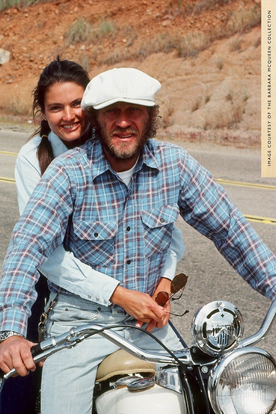 McQueen Stockman Shirt Blue Check