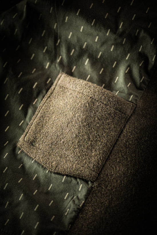 &SONS Boardwalk Peacoat Army Green