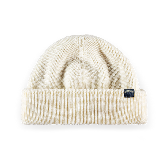 Damsons Merino Beanie Raw