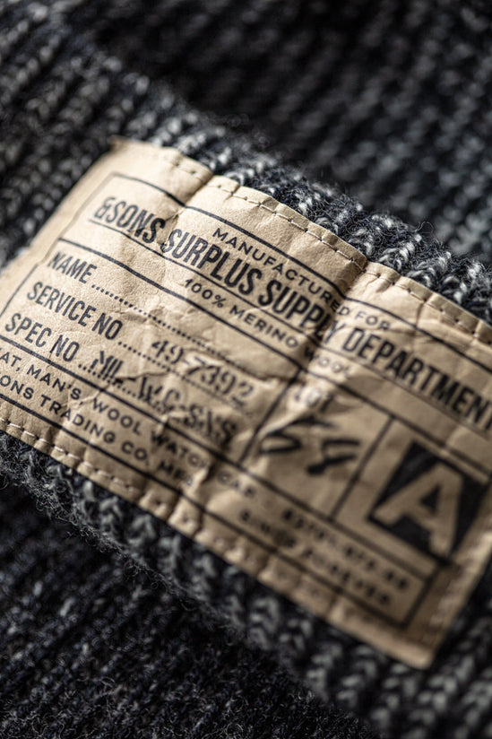 Skipper Beanie Navy / Off White