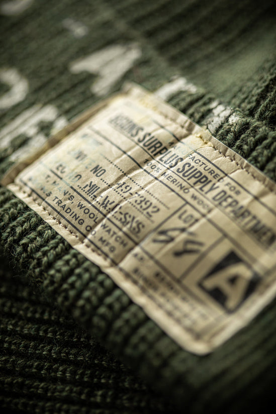 &SONS Tyvek Surplus Beanie Green