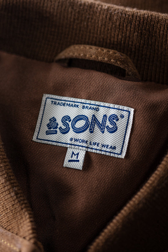 Buck Ridge Suede Bomber Tan