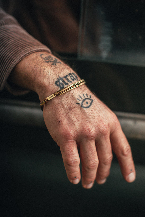 Arrow Bracelet Brass