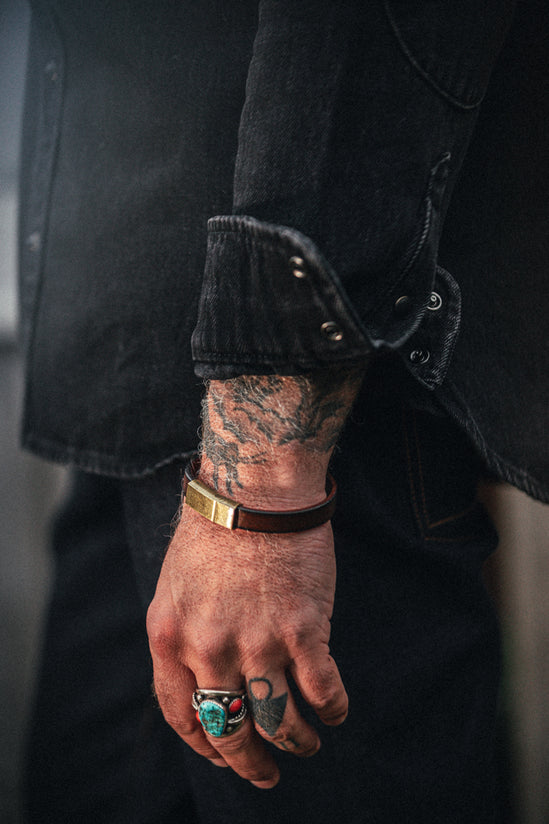 Smith Leather Bracelet Brown