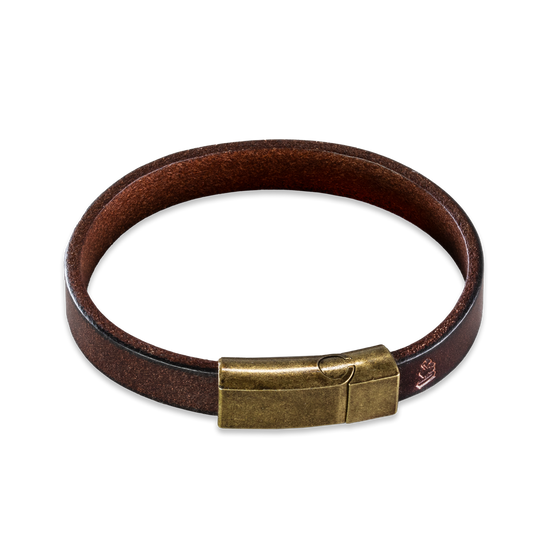 Smith Leather Bracelet Brown