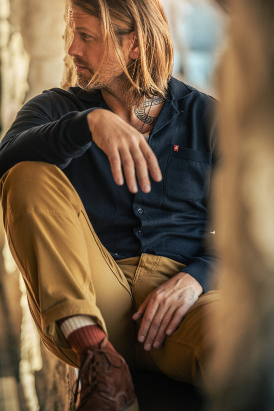 &SONS Clayton Long Sleeve Knitted Cardigan