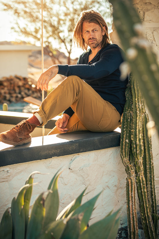 &SONS Clayton Long Sleeve Knitted Cardigan