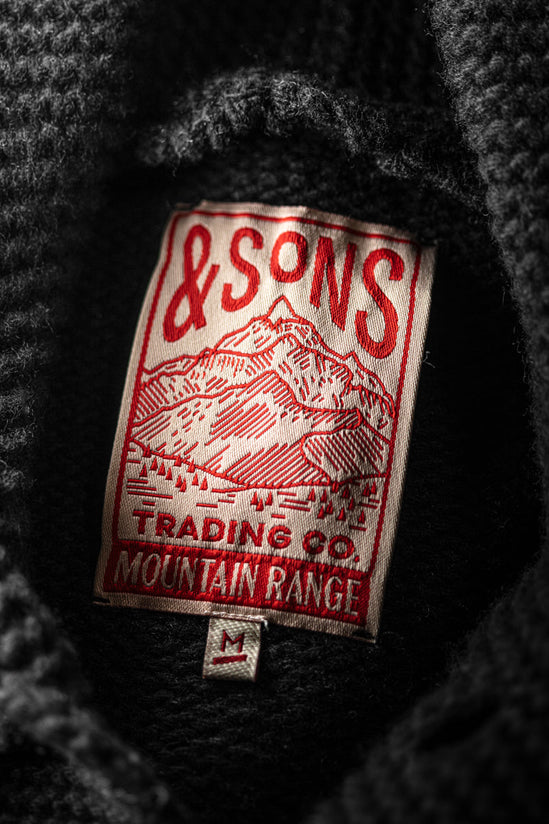Homestead Cardigan Charcoal
