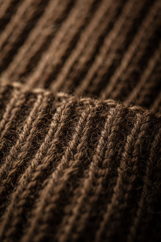Pioneer British Wool Cardigan Brown